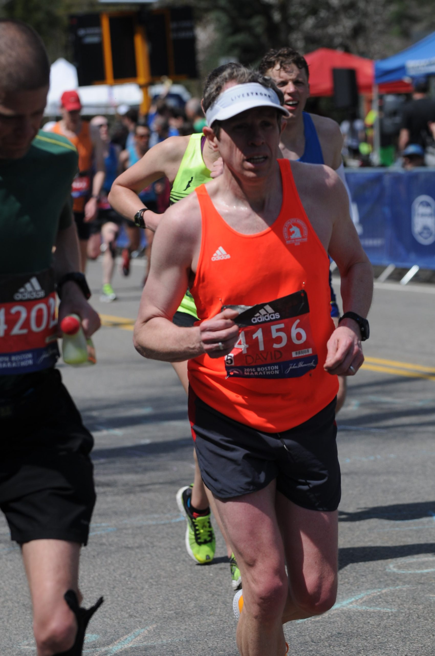 David Martin of Eltero Financial running Boston Marathon
